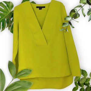 Neon Yellow Green Tunic - French Connection sz XS -Small